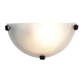 1 Light LED Wall Sconce, 10W, 120V, Oil Rubbed Bronze Finish, Mona Collection