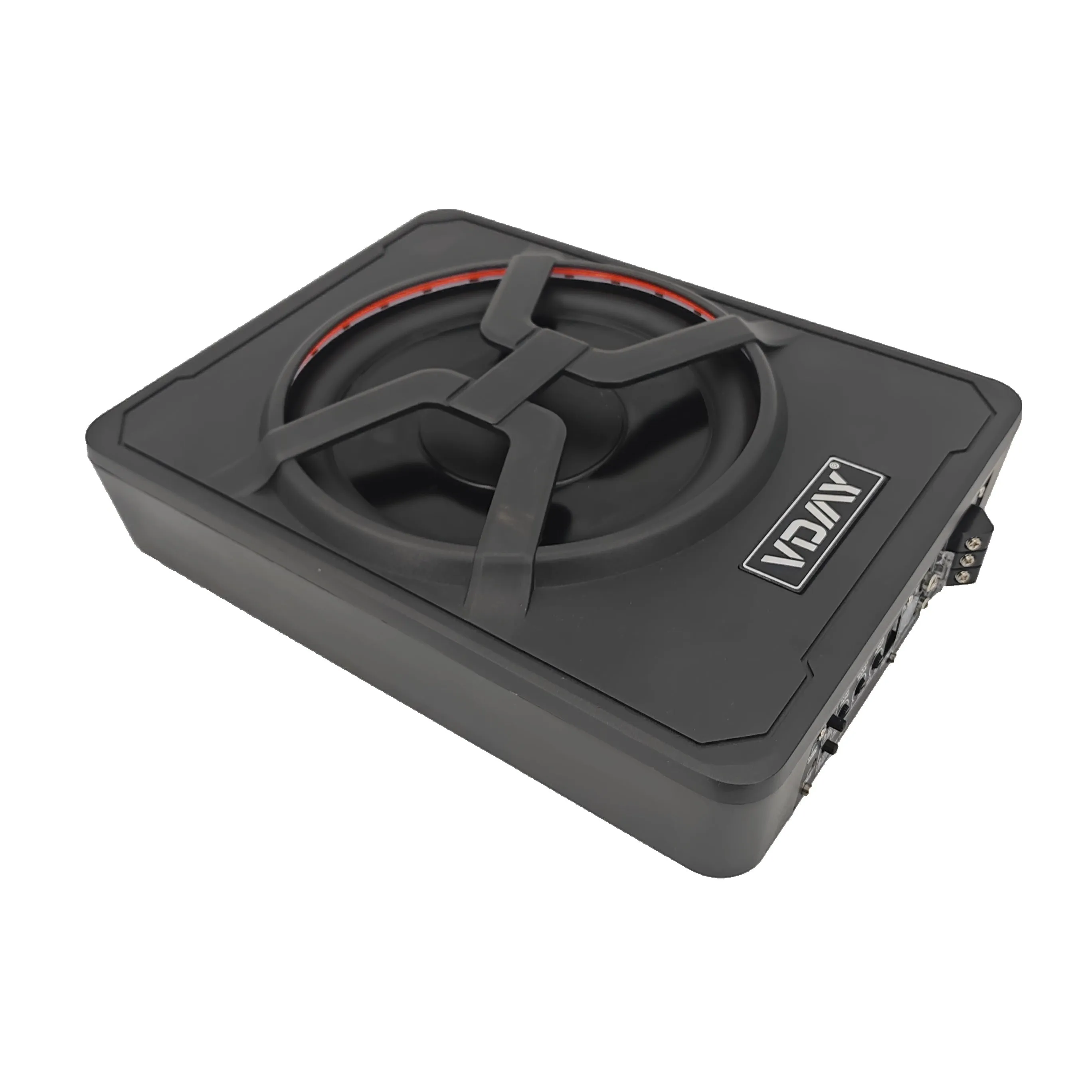 10-inch RE 128 High-Power Car Subwoofer - Ultra-Thin Body with Red Light, Super Bass, and Enhanced Car Audio Experience - Car Modified Audio Subwoofer for Upgraded Sound System