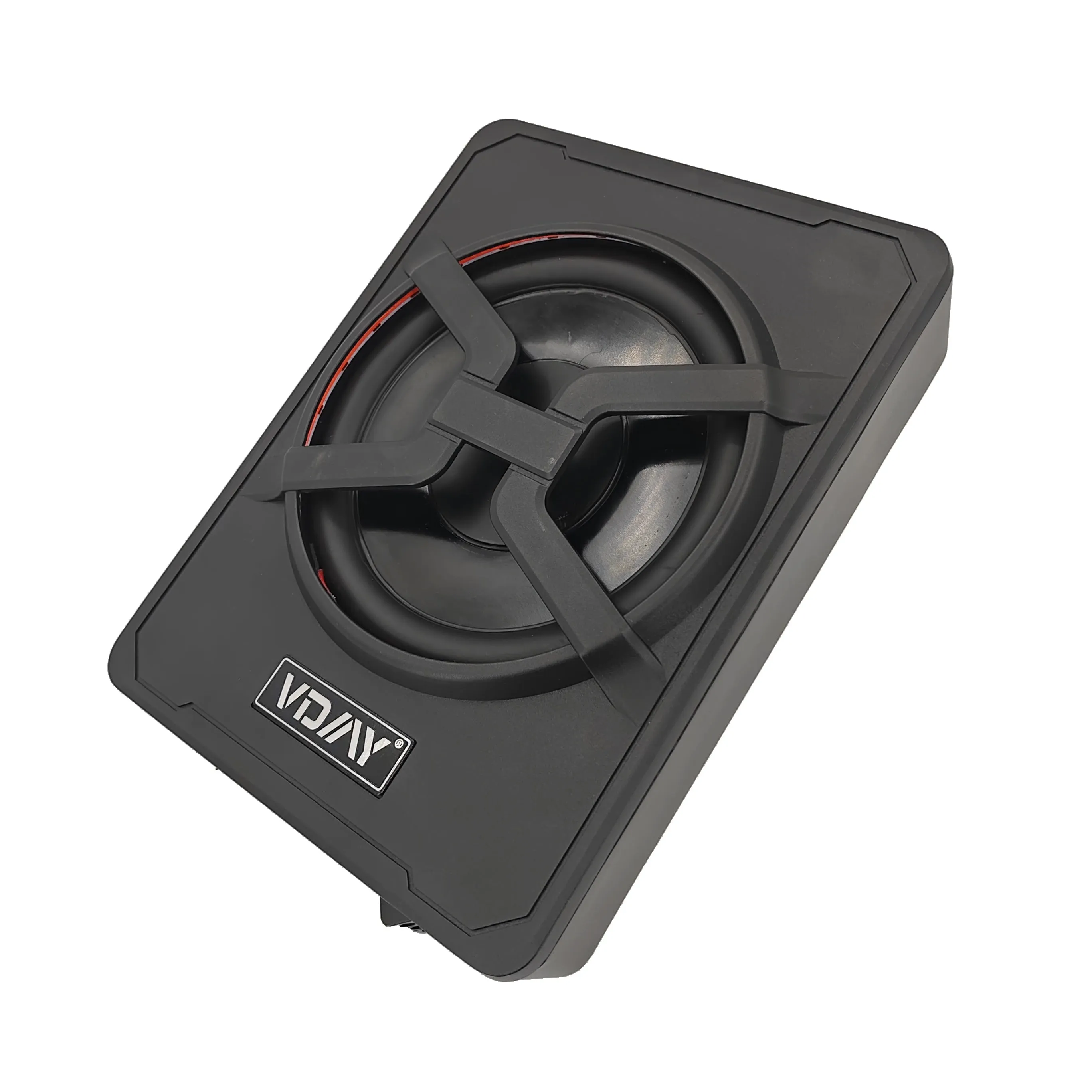 10-inch RE 128 High-Power Car Subwoofer - Ultra-Thin Body with Red Light, Super Bass, and Enhanced Car Audio Experience - Car Modified Audio Subwoofer for Upgraded Sound System