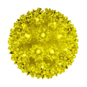 10" Yellow LED Sphere