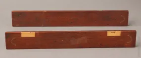 12 1/2 inch Mahogany Winding Sticks - 67197