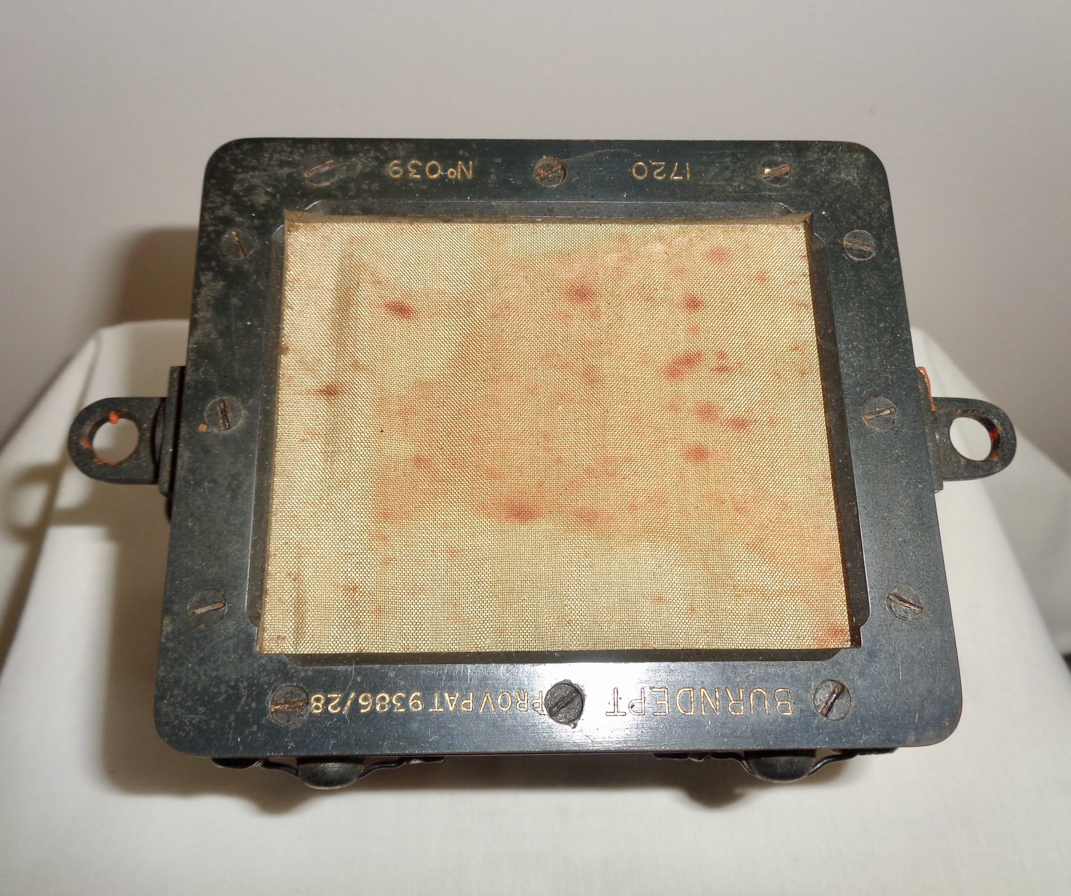 1920s Burndept Reitz Pattern Broadcast Microphone