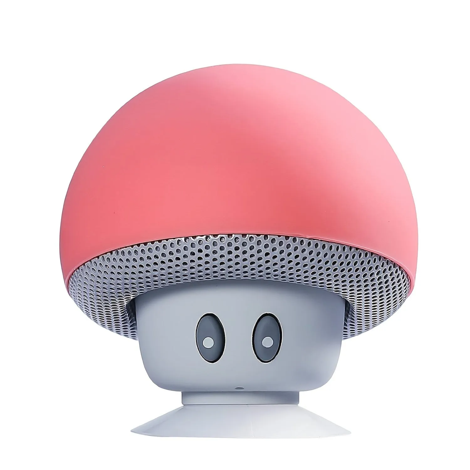 1pc Cute Little Mushroom Head Portable Wireless Speaker, Can Be Used As A Mobile Phone Stand, Small And Delicate