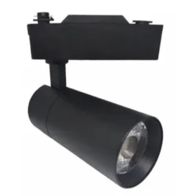 25w Cob Track Light 6007 Black body