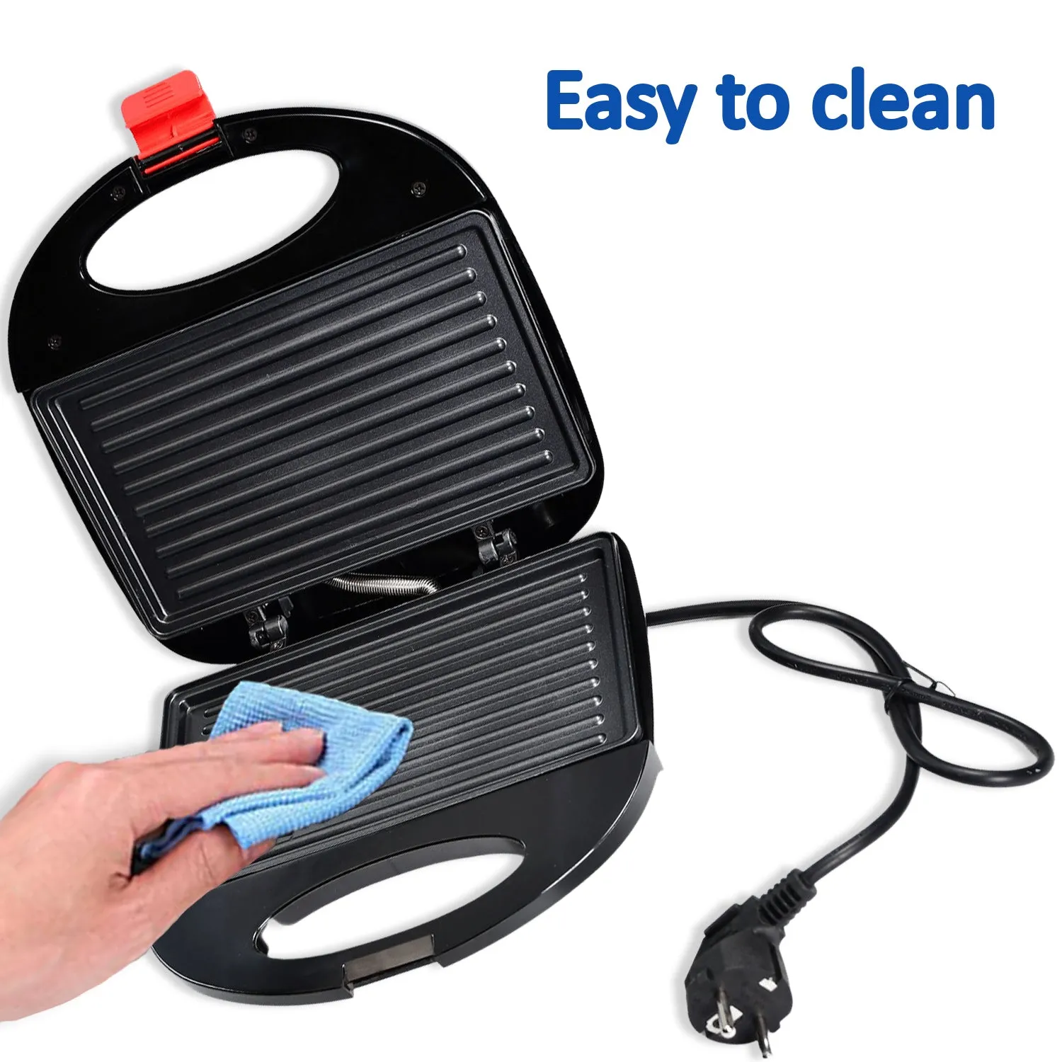 2818 Sandwich Maker Makes Sandwich Non-Stick Plates| Easy to Use with Indicator Lights Sandwich toaster