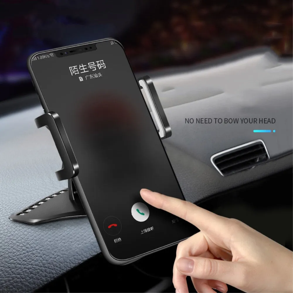 3 in 1 Car GPS Smartphone Holder: Dashboard / Visor Clamp   AC Grid Clip for Swipe Konnect 5.1 - Black