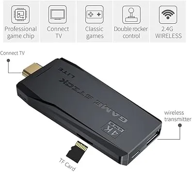 4K Handheld 2.4G Wireless Video Console Game