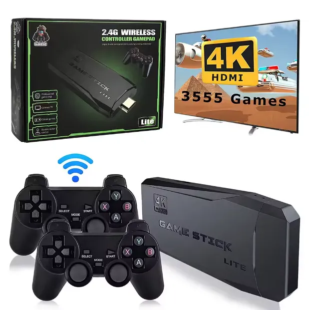 4K Handheld 2.4G Wireless Video Console Game