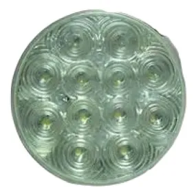 4" Round LED Back-Up Light - Light Only - Clear