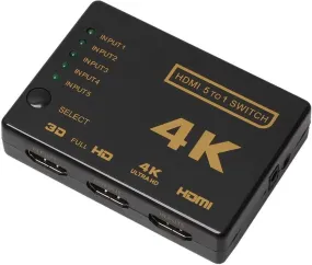 5 Port Hdmi Switch 4 K Refurb
