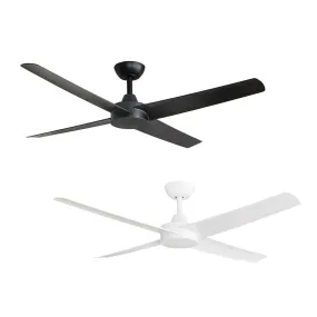 52" Ambience DC Ceiling Fan Black, White AMB52XX 360 innovations