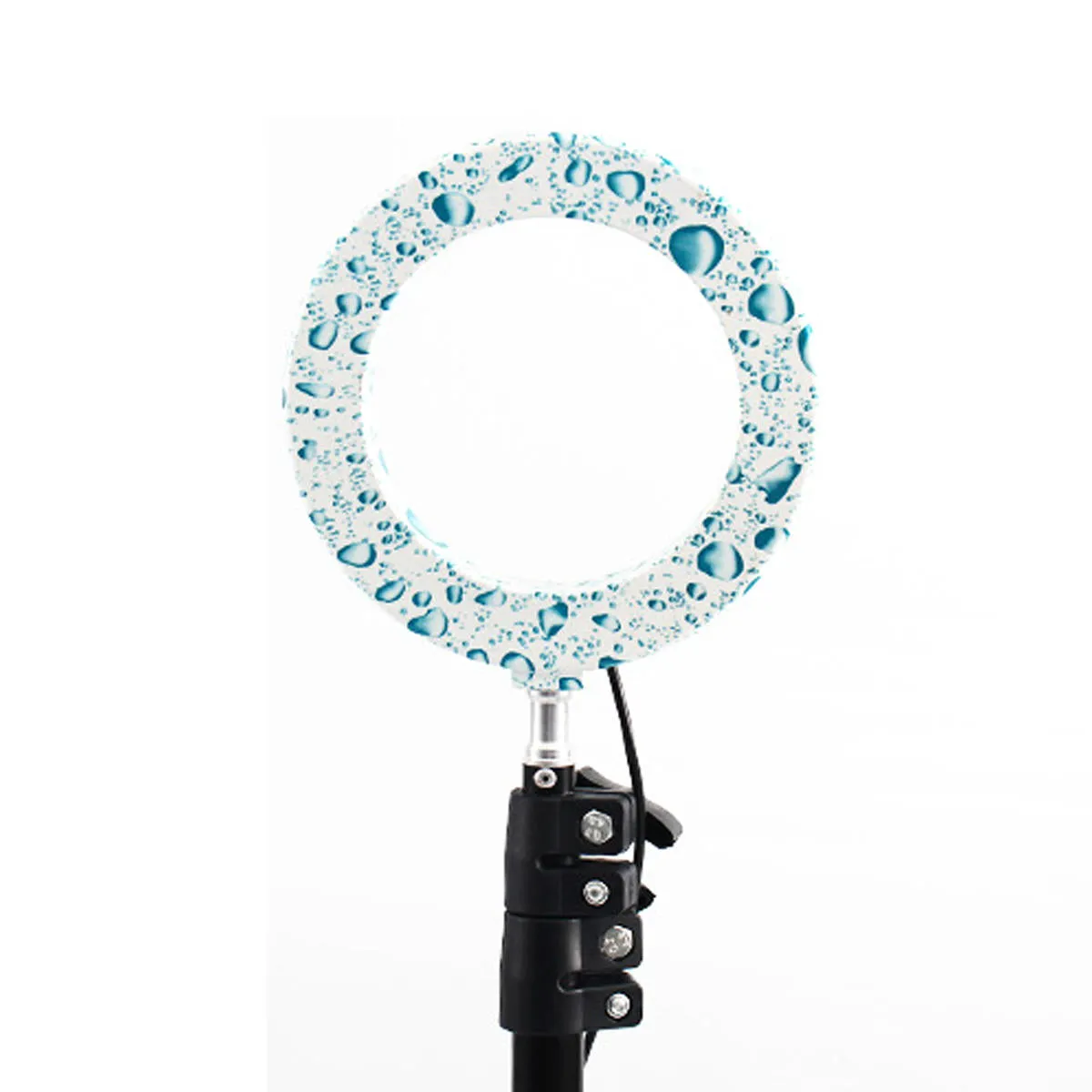 6 inch LED Ring Light Fill Light For Makeup Streaming Selfie Beauty Photography B Makeup Mirror Light-Blue