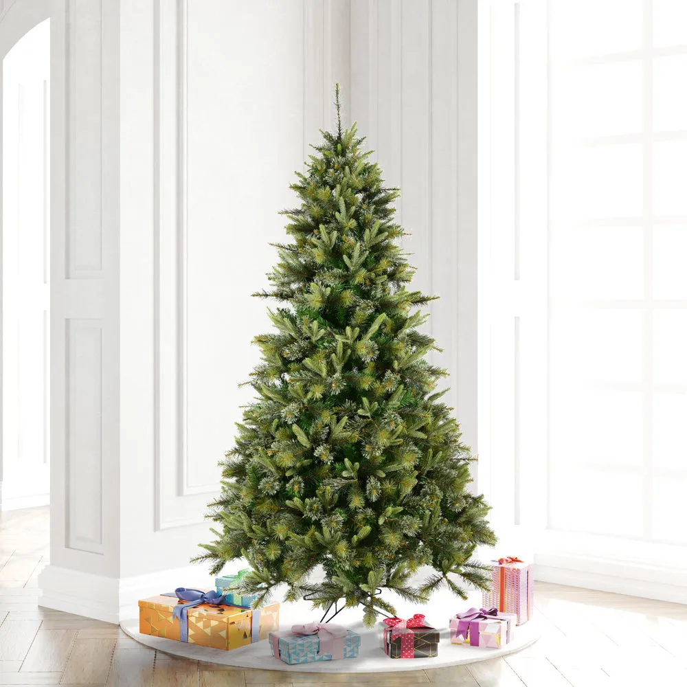 6.5' Cashmere Slim Artificial Christmas Tree Multi-Colored Dura-Lit® Lights