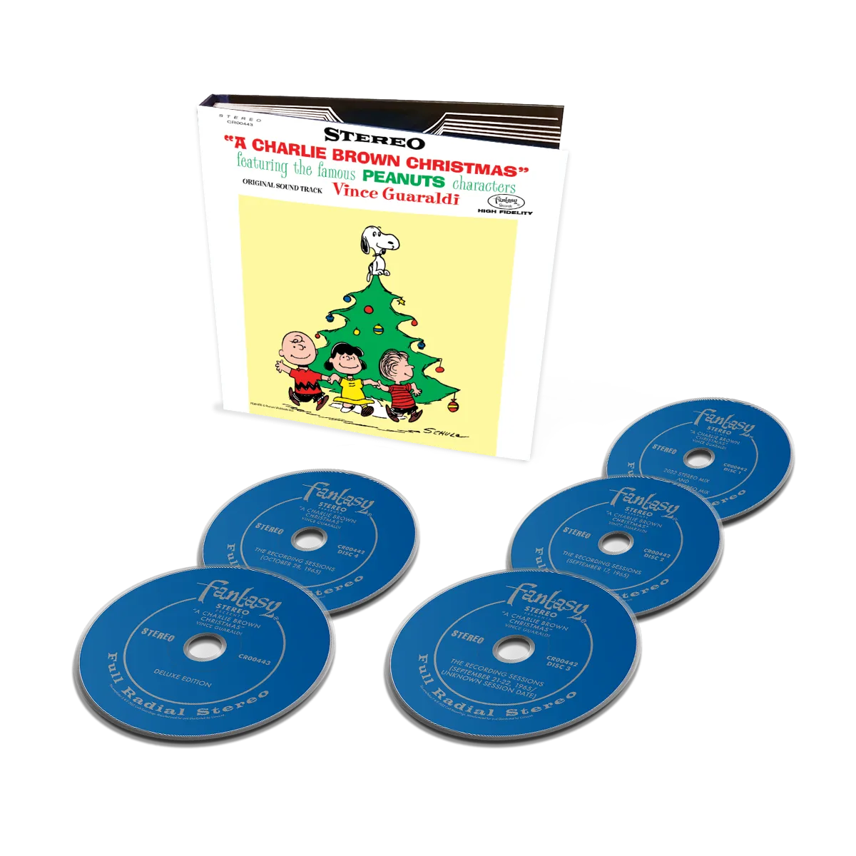 A Charlie Brown Christmas: Super Deluxe Edition (4-CD   Blu-Ray Audio Disc)