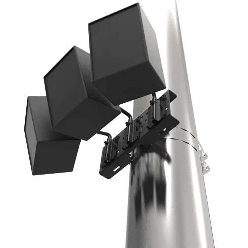 Adaptive Technologies Group PM-010 Vertical and Horizontal Indoor Speaker Pole Mount