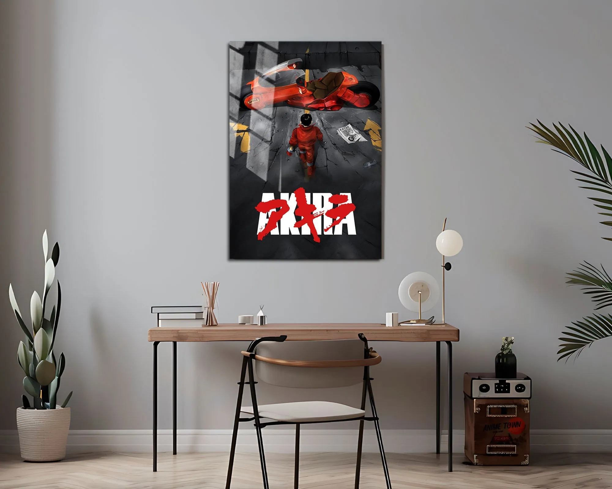 Akira Classic Black Metal Poster