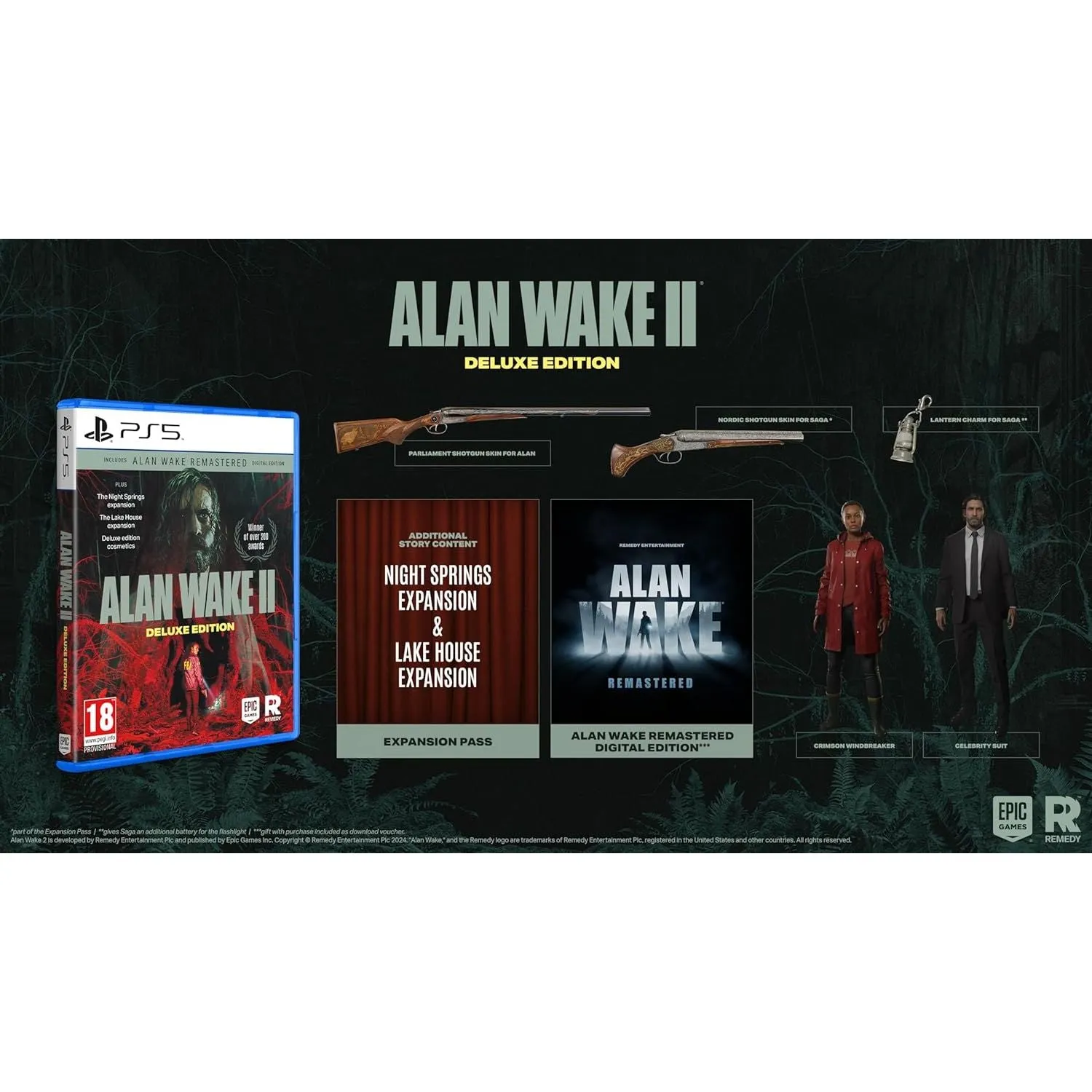 Alan Wake 2: Deluxe Edition PS5