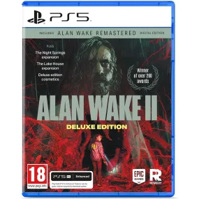 Alan Wake 2: Deluxe Edition PS5