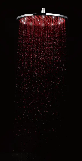 ALFI brand LED16R 16" Round Multi Color LED Rain Shower Head
