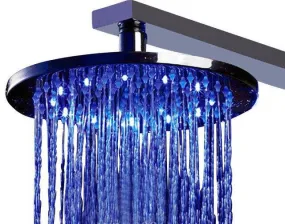 ALFI LED5007 12" Round Multi Color LED Rain Shower Head