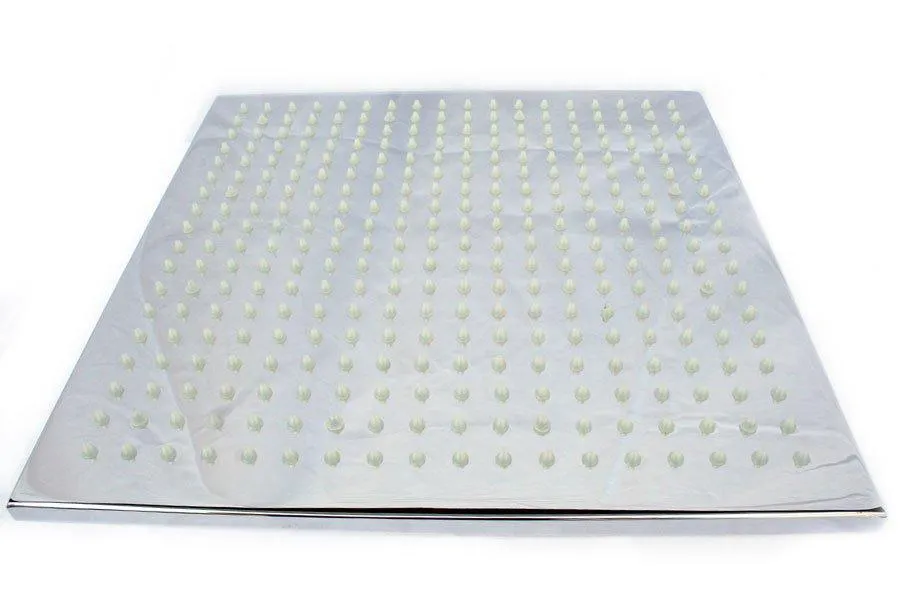 ALFI LED5008 12" Square Multi Color LED Rain Shower Head
