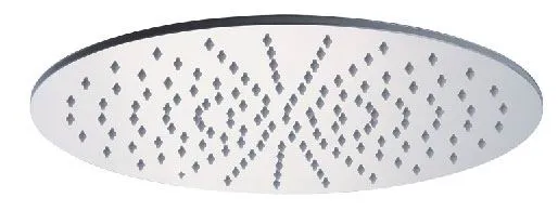 ALFI LED5012 16" Round Solid Stainless Steel Multi Color LED Rain Shower Head
