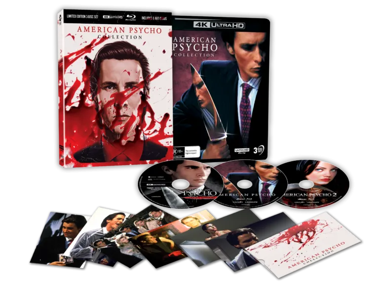 AMERICAN PSYCHO COLLECTION (REGION FREE IMPORT - LIMITED EDITION) 4K UHD/BLU-RAY