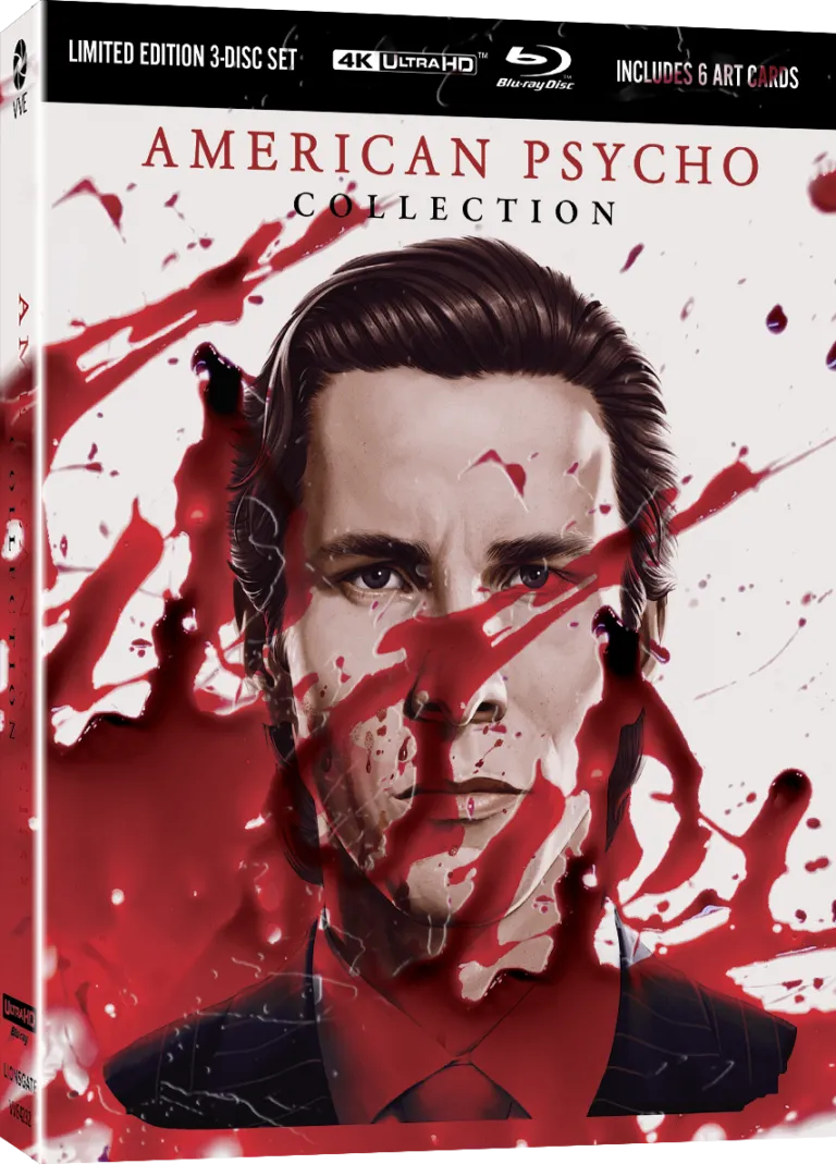 AMERICAN PSYCHO COLLECTION (REGION FREE IMPORT - LIMITED EDITION) 4K UHD/BLU-RAY