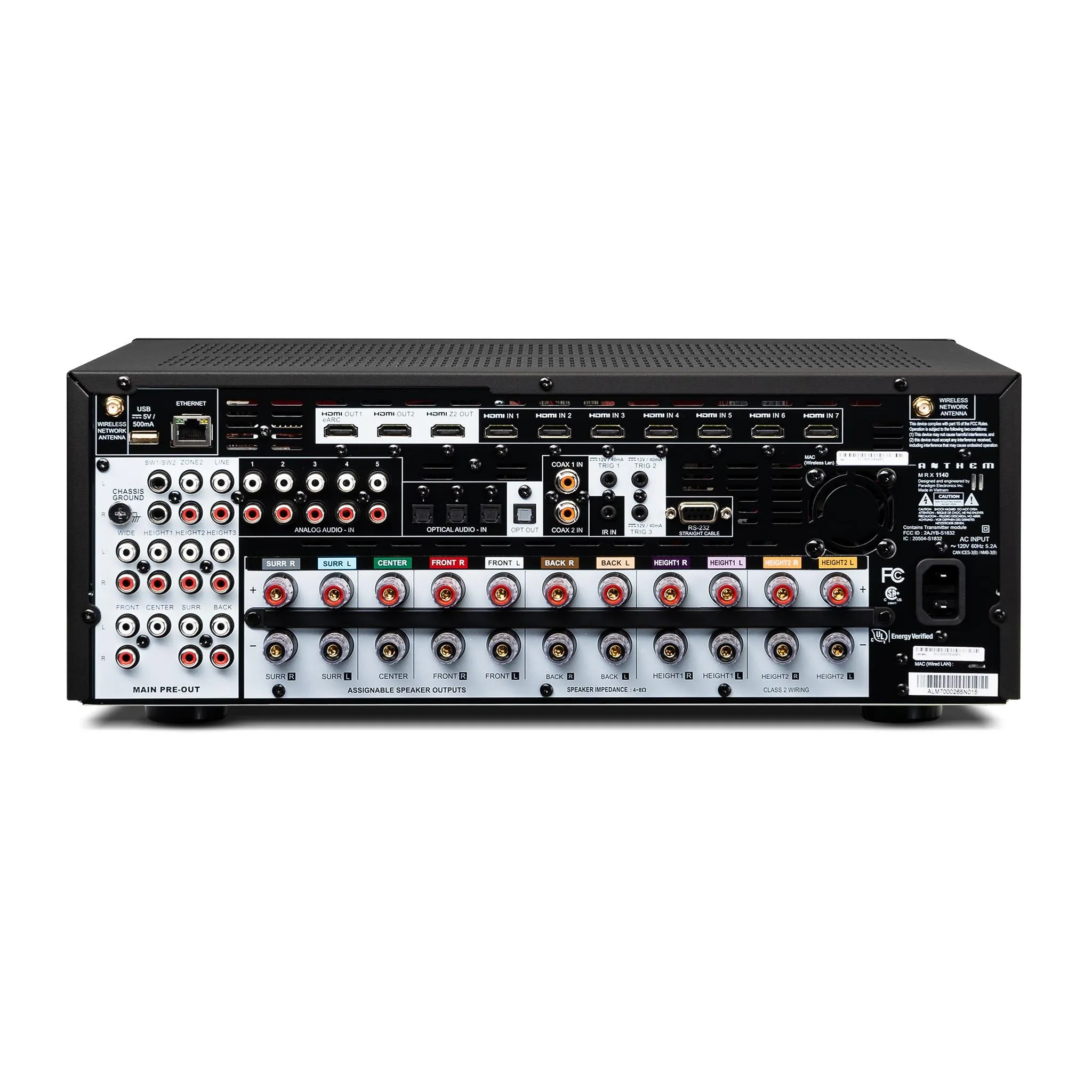Anthem MRX 1140 8K Home Theater Receiver