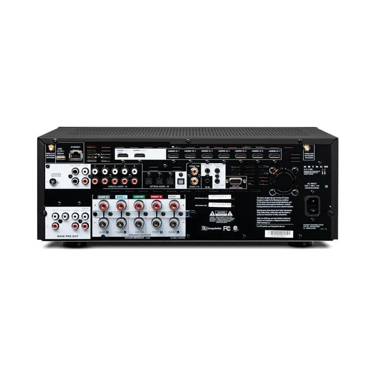 Anthem MRX 540 8K | Récepteur cinéma maison - Préamplificateur 7.2 canaux et Amplificateur 5 canaux - 100 W - Noir