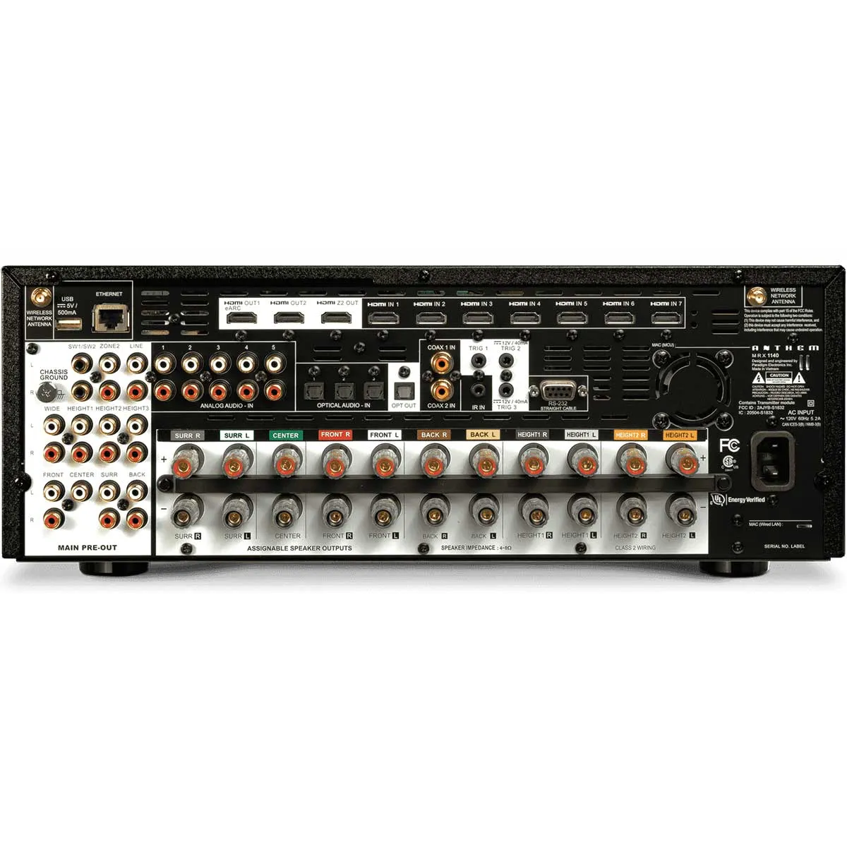 Anthem OPEN BOX MRX 1140 8K Home Theater Receiver - A Grade