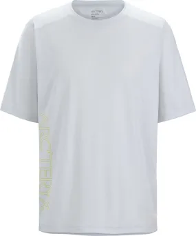 Arc&#x27;teryx Men&#x27;s Cormac Logo Shirt Short Sleeve Atmos Heather | Buy Arc&#x27;teryx Men&#x27;s Cormac Logo Shirt Short Sleeve Atmos Heather here | Outnorth