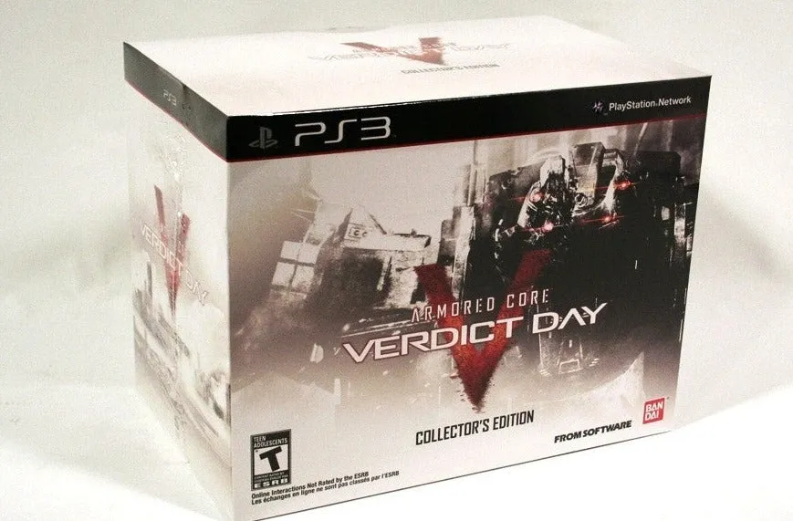 Armored Core Verdict Day Namco Exclusive Collectors Edition 94/250 - (PS3) Playstation 3