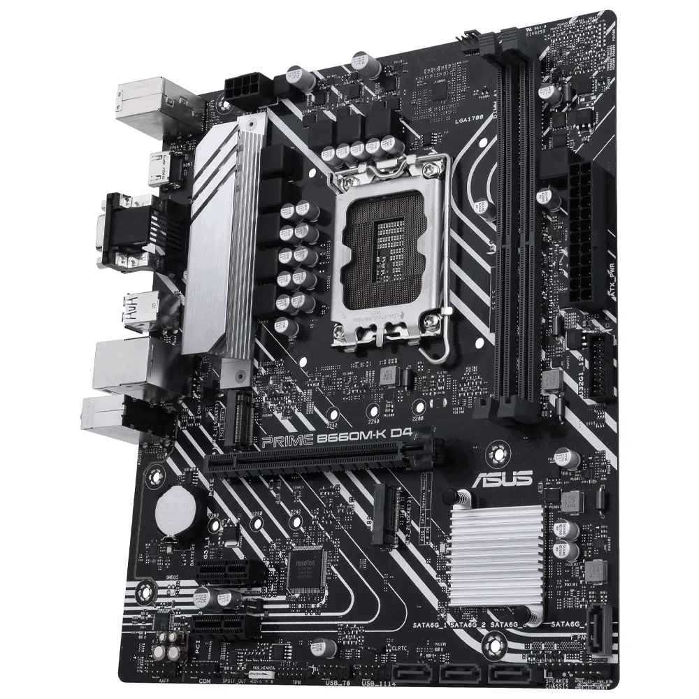 ASUS Prime B660M-K D4 Motherboard LGA 1700