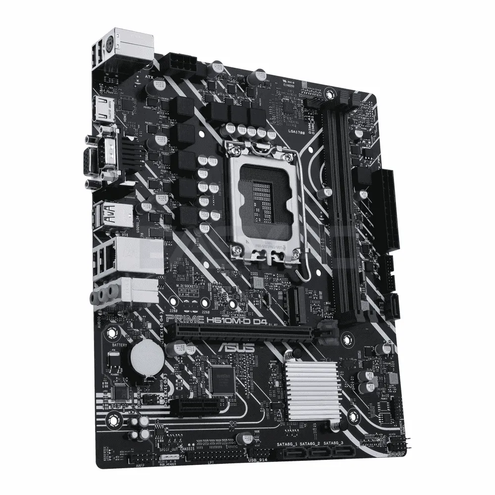 Asus Prime H610M-E D4 Socket LGA 1700 Ddr4 Motherboard