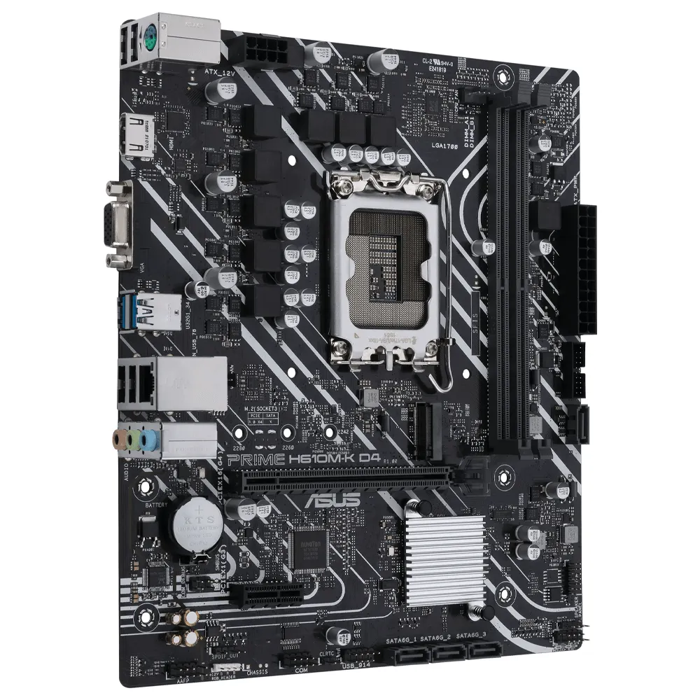 ASUS Prime H610M-K D4 Motherboard LGA 1700