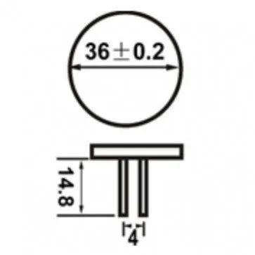 Aten 15 LED Back Pin G4 Warm White