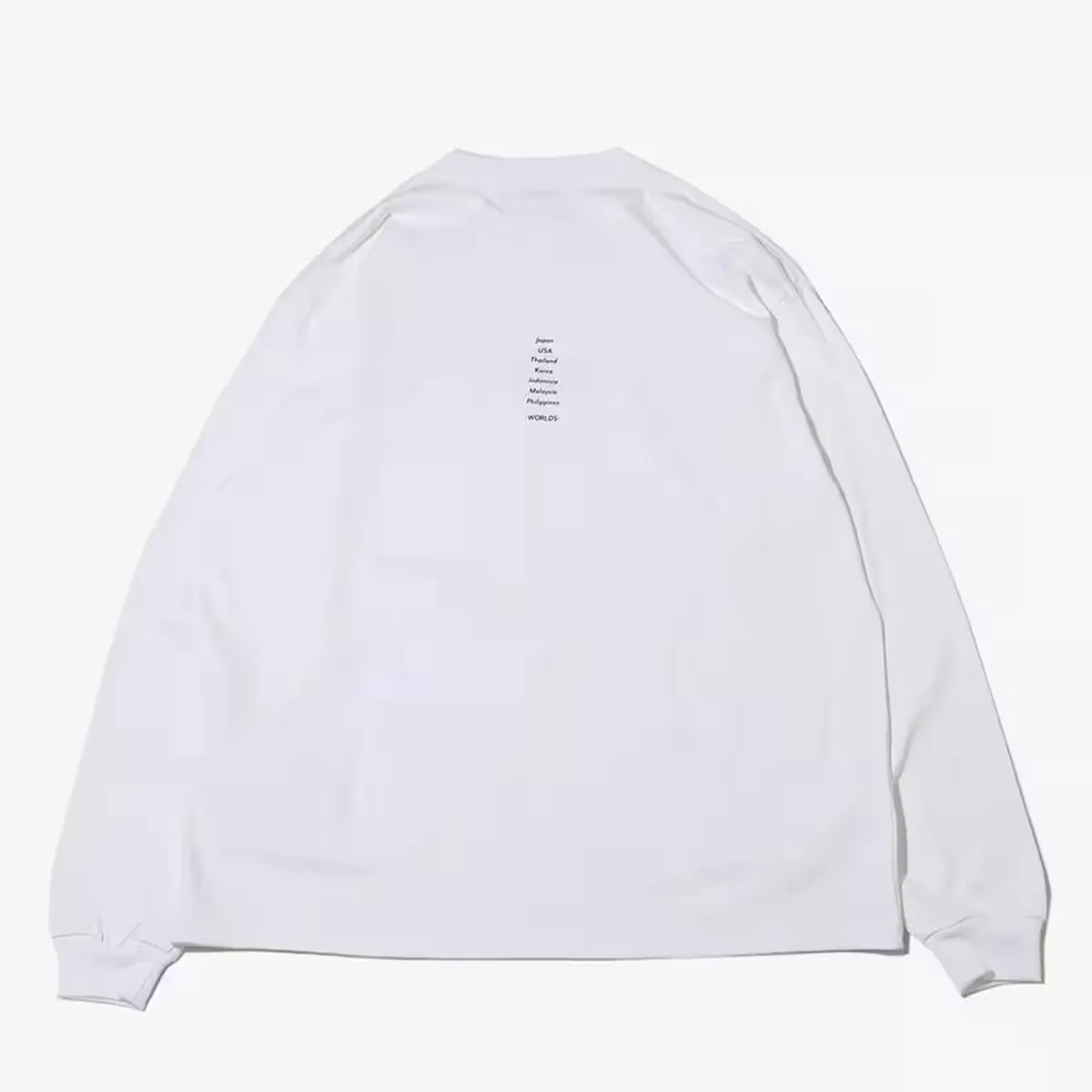 ATMOS SHOP LIST LOGO LS T SHIRTS