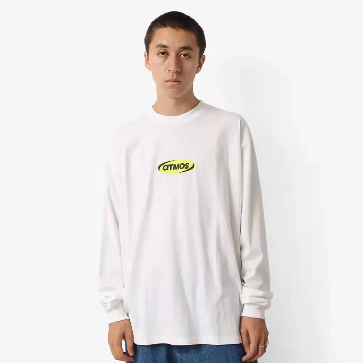 ATMOS SHOP LIST LOGO LS T SHIRTS