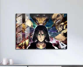 Attack on Titan Eren Founding Titan Metal Poster