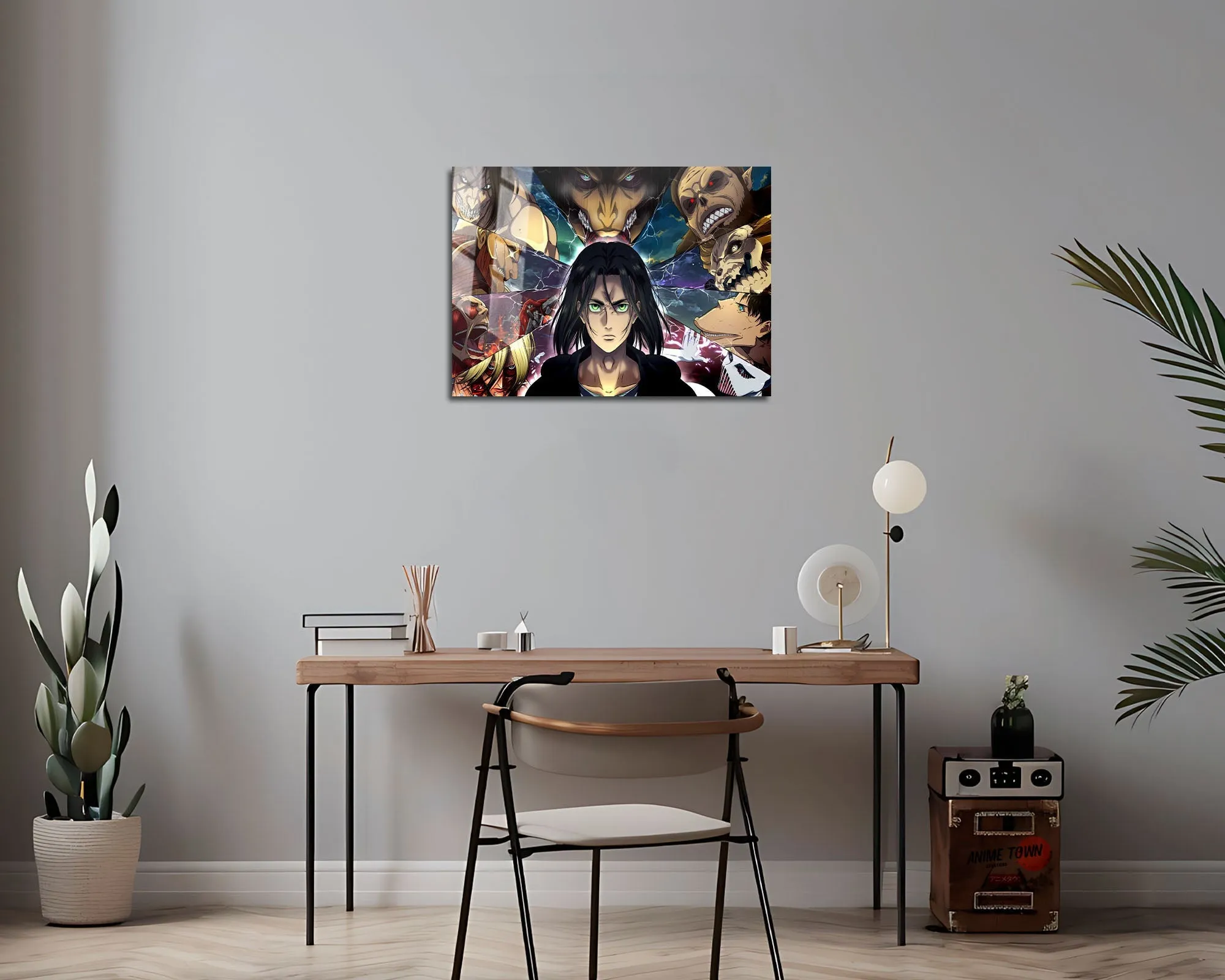 Attack on Titan Eren Founding Titan Metal Poster