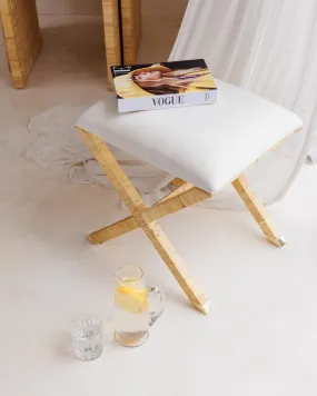 Bali Rattan X Base Stool