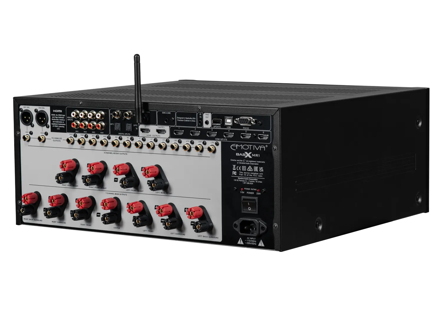 BasX MR1 11.2 Channel Dolby Atmos® & DTS:X™ Cinema Receiver