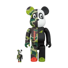 Bearbrick atmos x STAPLE #3 100% & 400% Set