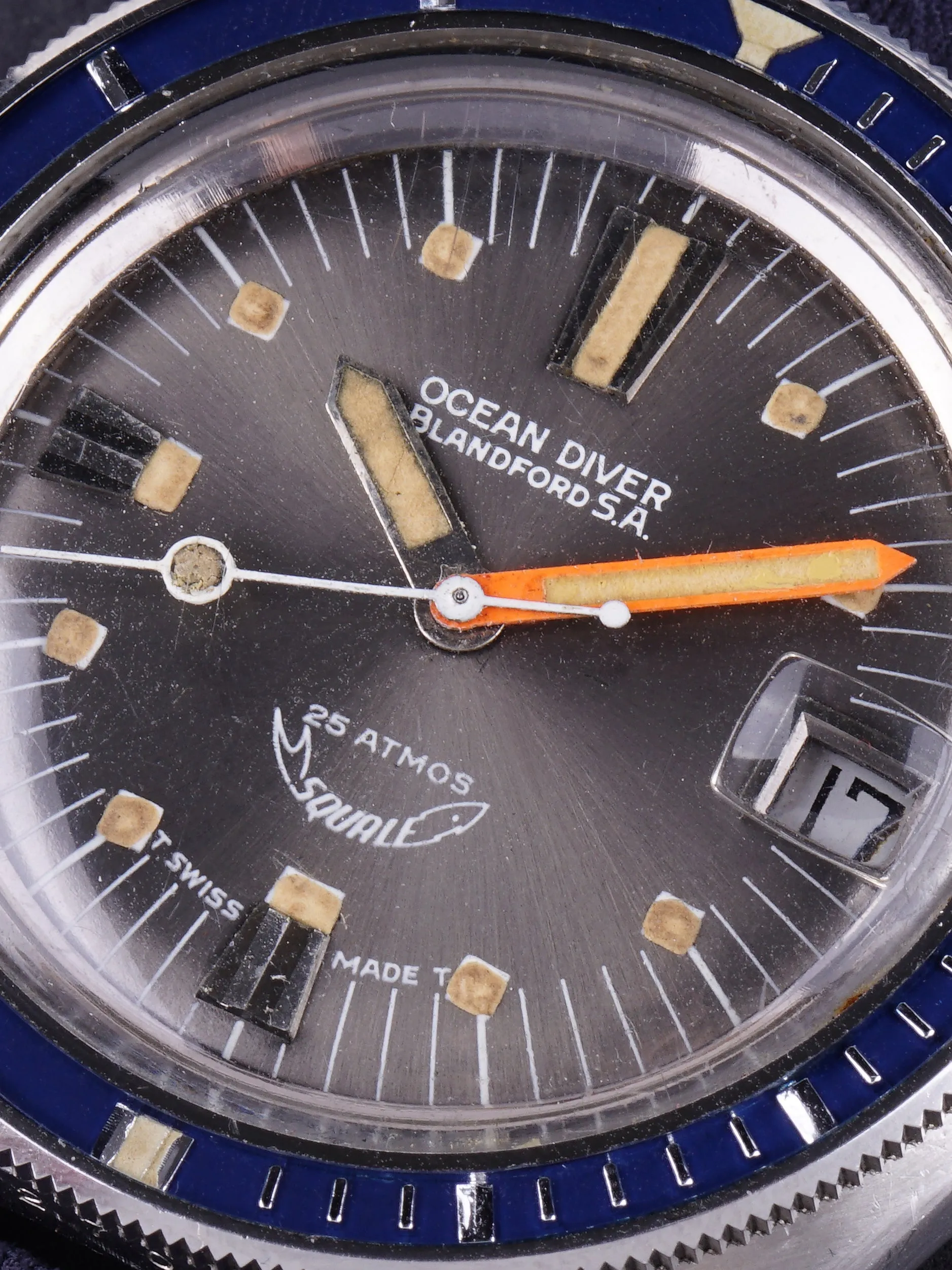 Blandford S.A. Ocean-Diver 25 Atmos "Squale Case"