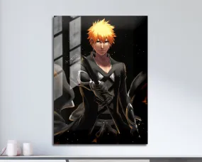 Bleach Ichigo Fullbring Bankai Metal Poster