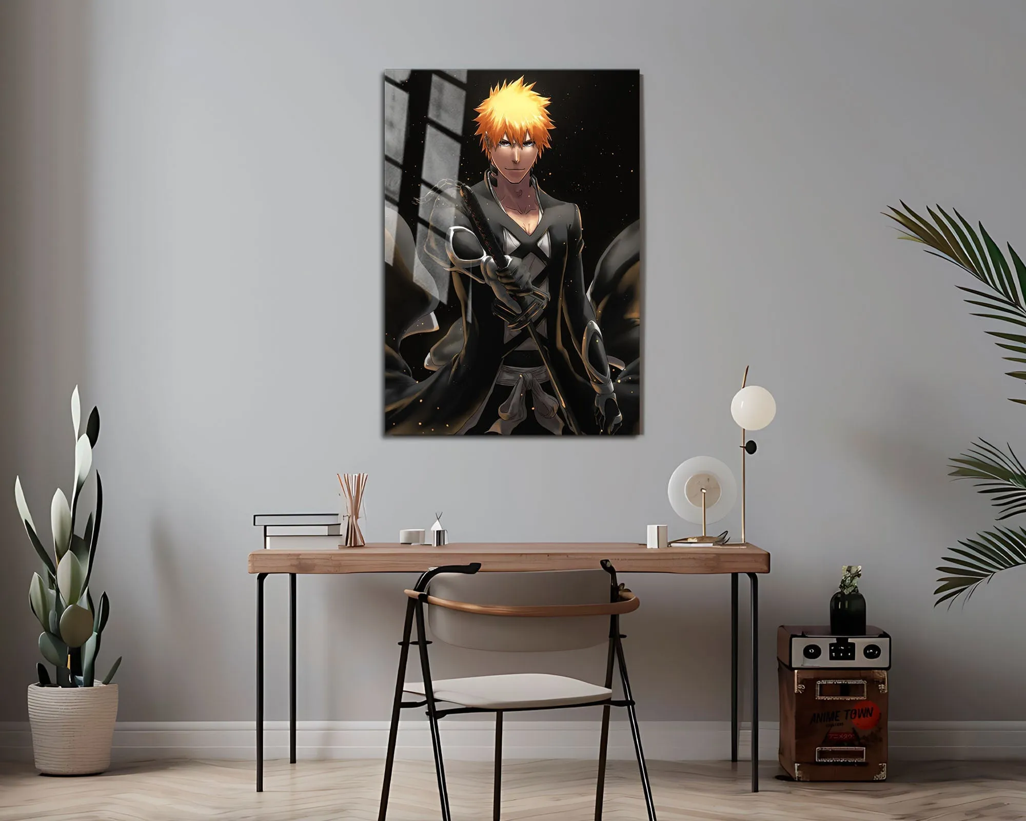 Bleach Ichigo Fullbring Bankai Metal Poster