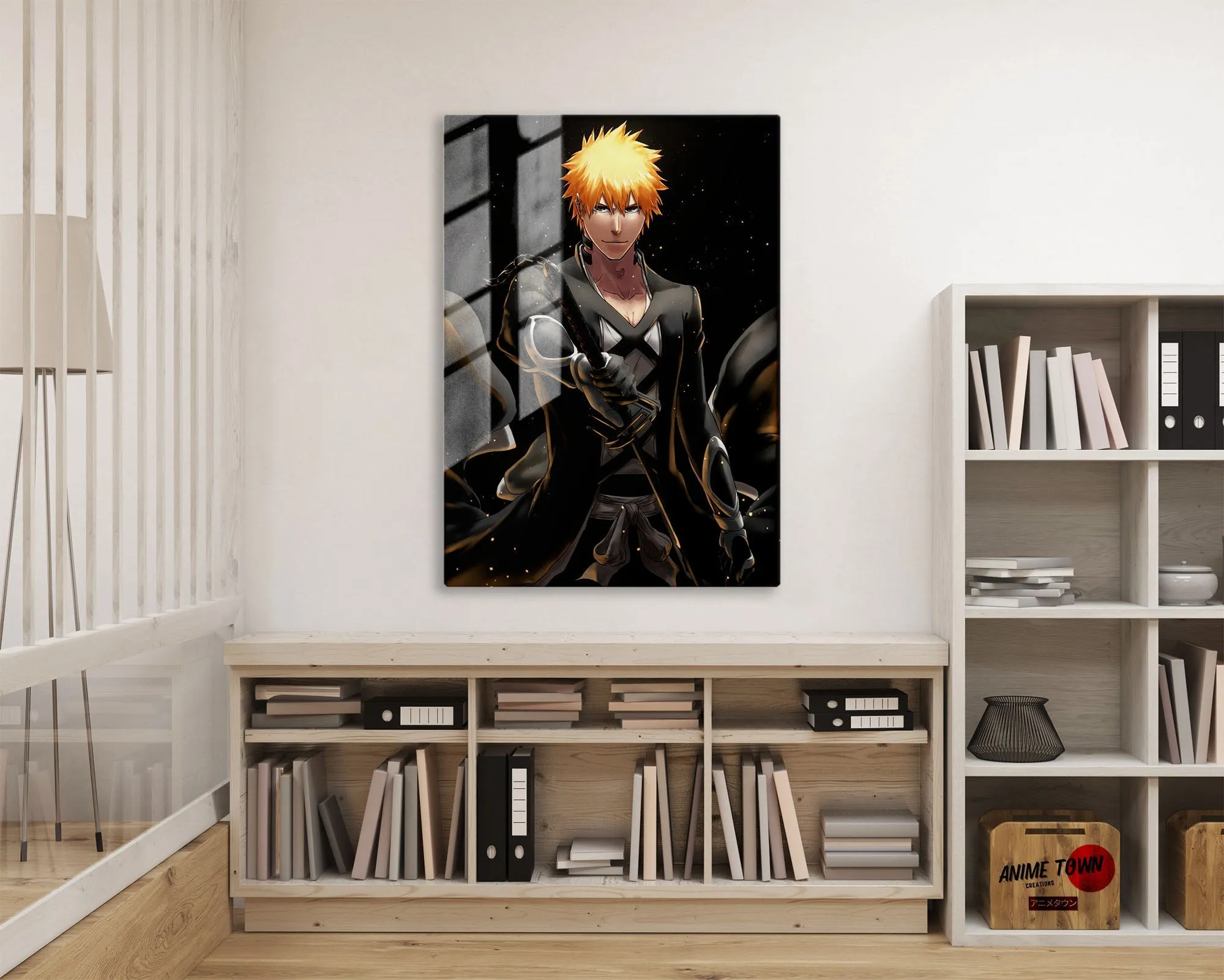 Bleach Ichigo Fullbring Bankai Metal Poster