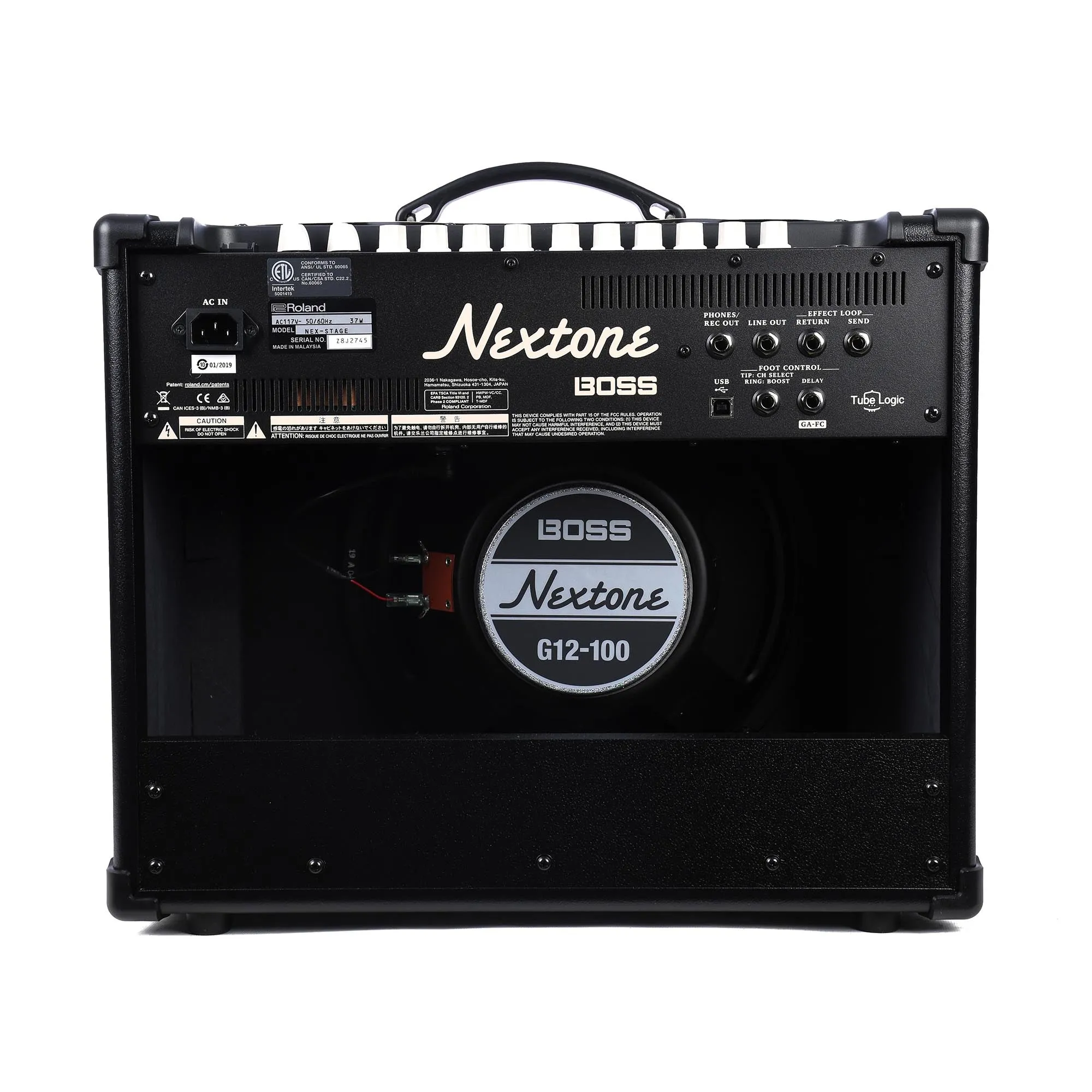 Boss Nexstage Nextone Stage Guitar Amplifier, 40W