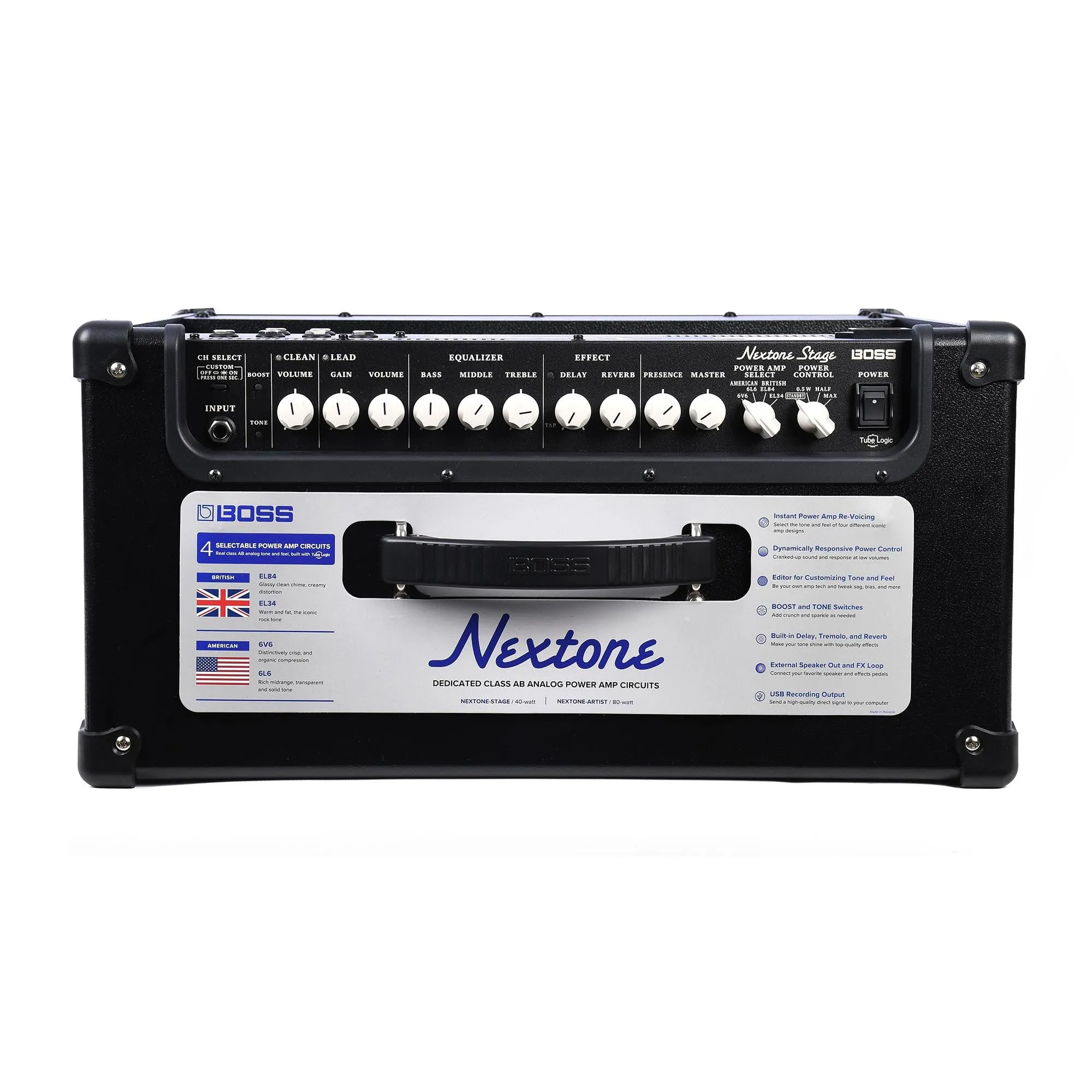 Boss Nexstage Nextone Stage Guitar Amplifier, 40W